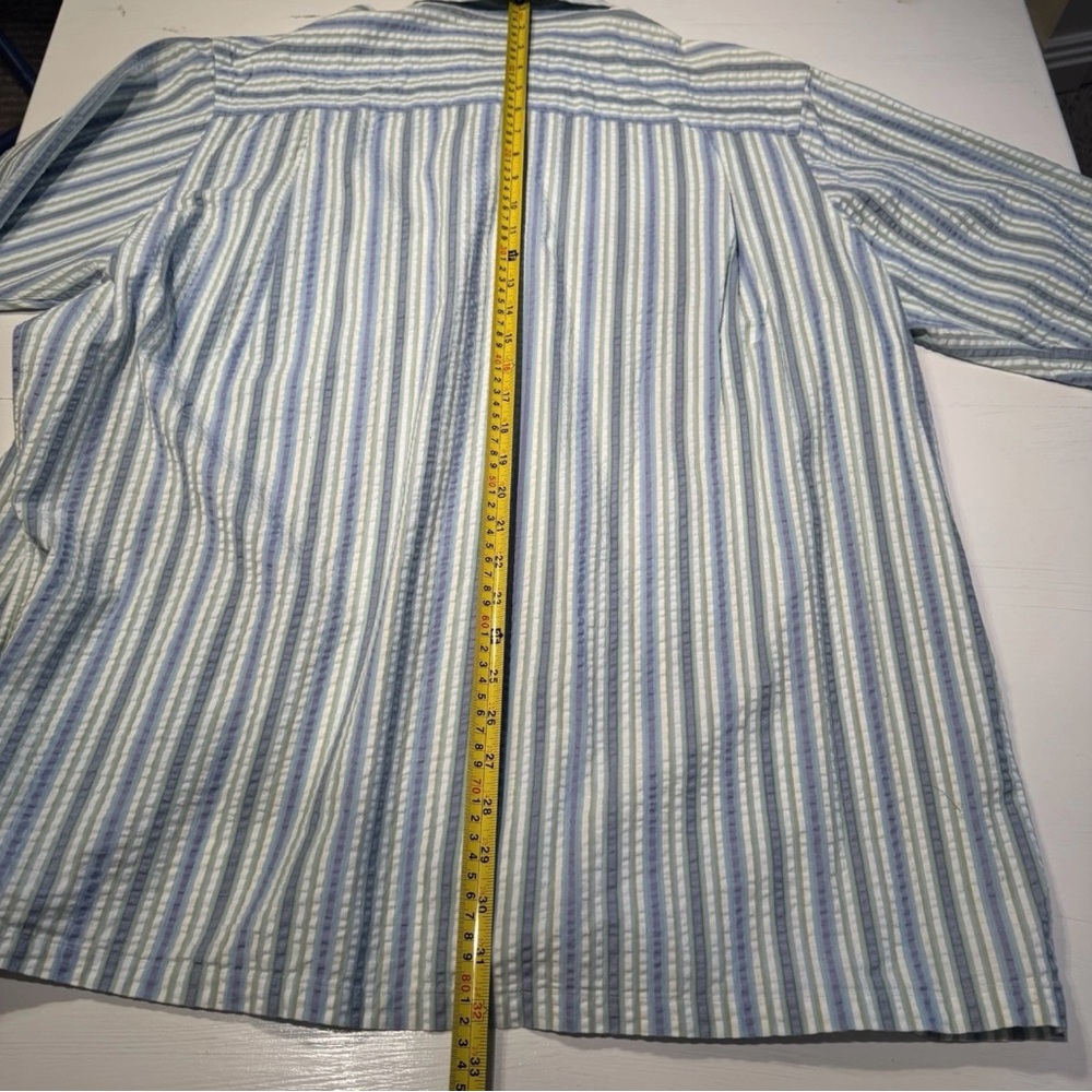 Austin Reed Striped Button-Down Shirt - Picture 8 of 9